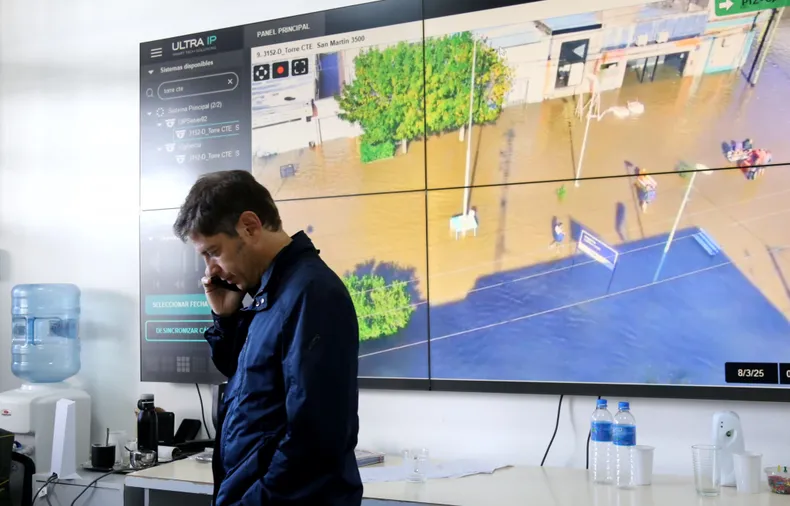 AXEL KICILLOF ANUNCIARÁ ASISTENCIA FINANCIERA PARA LOS AFECTADOS POR EL TEMPORAL EN BAHÍA BLANCA